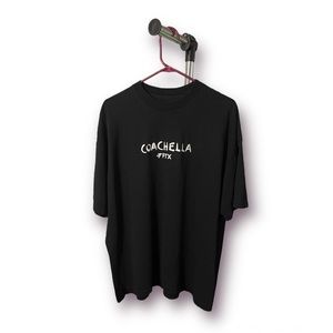 Coachella 2022 Mens Size XL Black T Shirt Sponsored By FTX Cotton